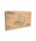 Газовая плита Zilan ZLN0032, 3 комфорки, Black