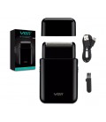 Электробритва VGR V-390 BLACK, шейвер, выдвижной триммер, Box