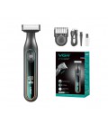 Электробритва VGR V-360 GREEN, универсальная насадка с регулировкой высоты, LED display, Box
