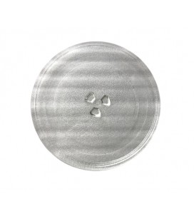 Тарелка универсальная для микроволновки ⌀245mm под куплер, материал стекло