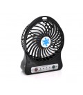 Портативний вентилятор Light Fan, 3 режима скорости, аккумулятор 18650, Mix color, Box