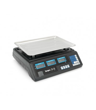 Весы торговые электронные NA-55 (55кг) со счетчиком цены