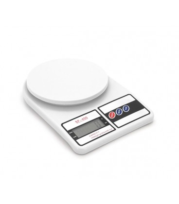 Весы точные кухонные SF-400, 0,1-10кг, корпус пластик, питание 2 батарейки ААА