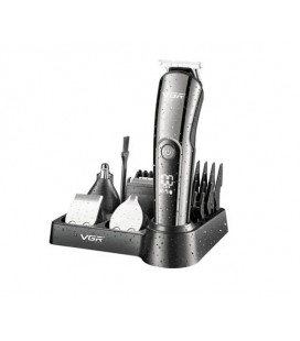 Набор для стрижки VGR 11 в 1 V-107, 10 насадок, LED display, Box