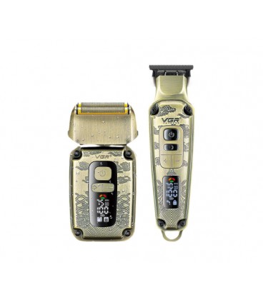 Комплект VGR 2 в 1 V-641, триммер + шейвер, Box