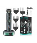 Аккумуляторная машинка для стрижки VGR V-671, 4 насадки, LED display, Box