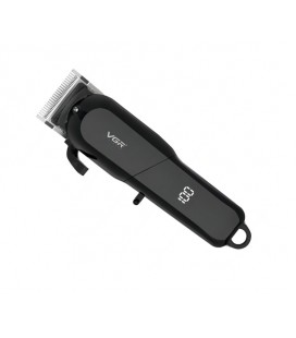Аккумуляторная машинка для стрижки VGR V-118, 6 насадок, LED display, Box