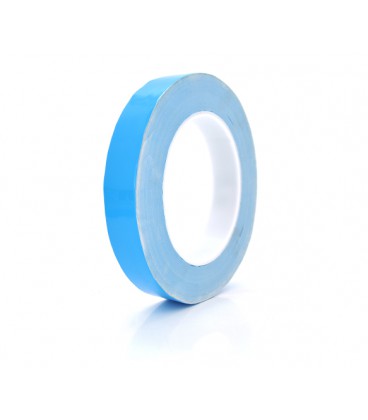 Скотч двусторонний длина 25м, ширина 20мм синий