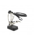 Держатель 'третья рука' TE-800+LED, диамерт 60мм, 3.5-12X, Box