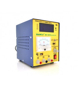 Блок питания с цифровой индикацией BAKKU BK 1501D (15 вольт 1 ампер, защита от кз)
