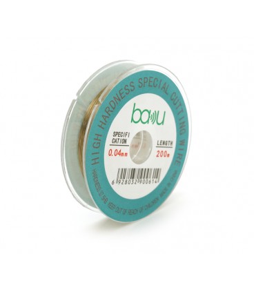 Проволка (струна) BAKKU 0,04mm для розделения комплектов дисплей+тачскрин, 200м