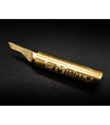 Жало для паяльника MECHANIC 900M-T-CK 4*6.3mm, медь, высокая теплопроводность, быстрый нагрев, перо узкое угловое