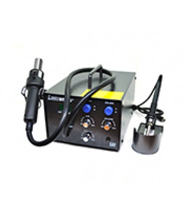 Паяльная станция Lukey 852D+FAN, паяльник, фен, Box