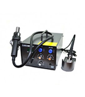 Паяльная станция Lukey 852D+, компрессорная, паяльник, фен