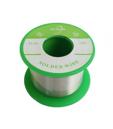 Припой Jufeng ПОС-63 (Sn63/Pb37), диам.-0,4мм, 250гр.катушка