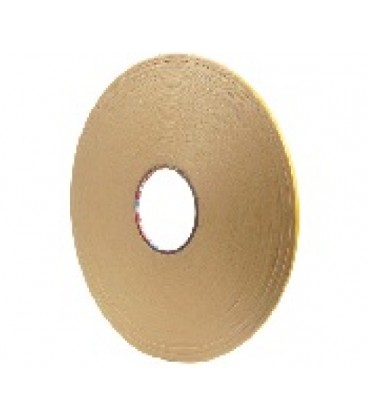 Скотч двусторонний 3M длина 50м, ширина 3мм прозрачный