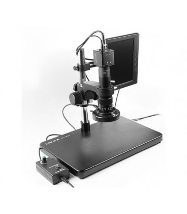 Видеомикроскоп с монитором BAKKU BA-002 (подсветка люминесцентная, фокус 30-180 мм,Box