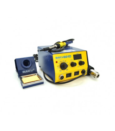 Паяльная станция BAKKU BK-601D цифровая индикация, фен, паяльник (247*237*140) 2.75 кг