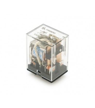 Реле YX211/LY-212DP. power relay, DC12V 10A 30VDC 250VAC 30*20*27mm