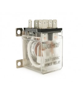 Реле JQX-12F. power relay, DC12V 30A 250VAC 47*32*34mm