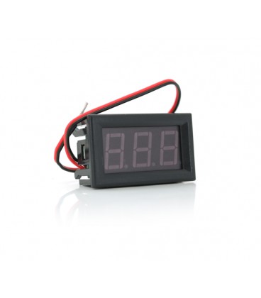 Цифровой вольтметр XK-002 5-120VDC, диапазон измерений постоянного напряжения 5-120VAC, Green