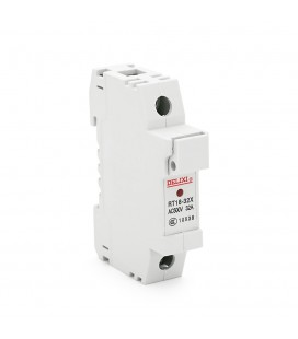 Тримач запобіжника Delixi RT18-32x 1PX з індикатором, змінна напруга, Q12