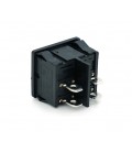 Переключатель ON-OFF KCD1-104, 250VAC/6A, 4 контакта, Black, Q100