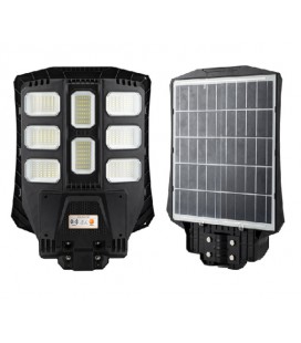 Уличный фонарь SHGZ с солнечной батареей на столб, 300W, ip65, 3.2V/32650/15000mah, 120Lm/W, пульт управления, 447*70*342mm, Bla