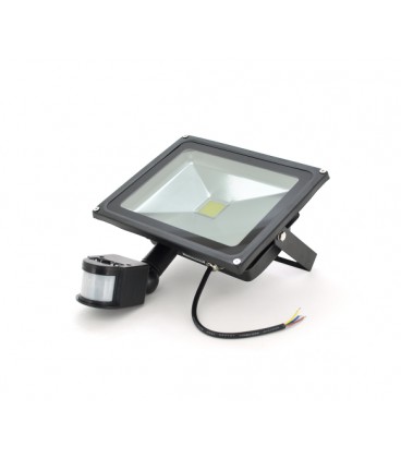 Прожектор LED c датчиком движения RJ-G-30W, IP66, 6400K (100%)