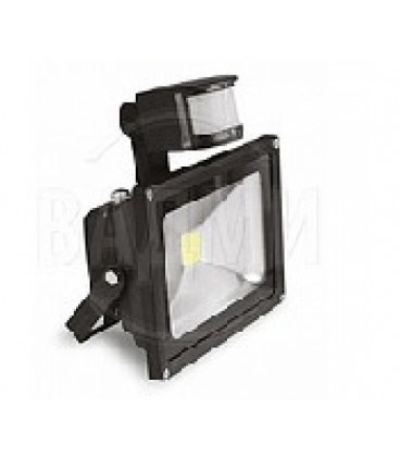 Прожектор LED c датчиком движения RJ-G-20W, IP66, 6400K (100%)