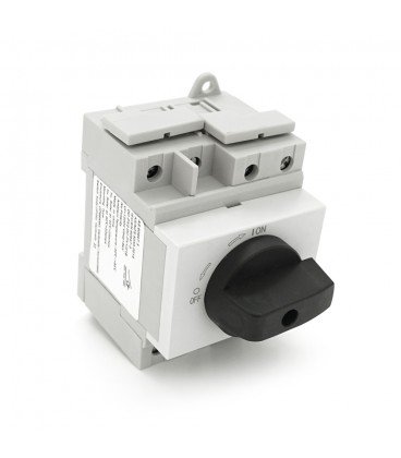 Поворотний вимикач зовнішнього монтажу HGN4-NL1-25, DC1000V, 25A, 4P, IP66, Grey