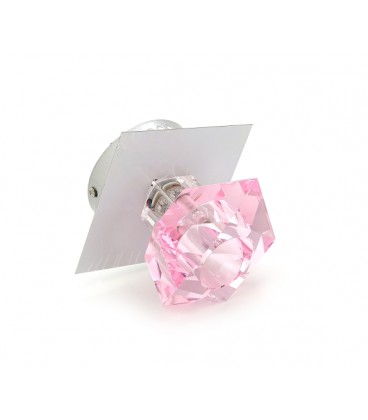 Светильник потолочный Sneha MX1466/1E, 12/220V, 20W, Pink