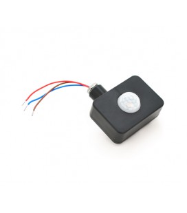 Датчик движения мини для включения освещения, 220В, Black