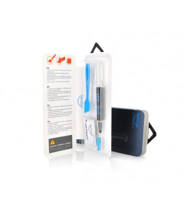 Профессиональная термостойкая паста HY-A9 2g, шприц, Grey, &gt,11W/m-K, 90000 МПа. С, &lt,0.201°C-in²/W, -30°≈280°, 73CPS, Blist