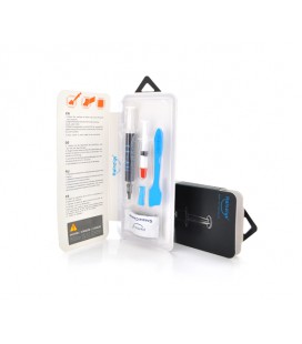 Профессиональная паста термопроводная HY-T1 2g, шприц, Grey, &gt,8.3W/m-K, 90000 МПа. С, &lt,0.201°C-in²/W, -30°≈340°, 73CPS, Bl