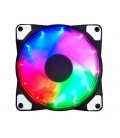 Кулер корпусной 12025 DC sleeve fan 4pin - 120*120*25мм, 12V, 1100об/мин, 15LED, RGB