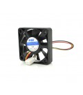 Кулер корпусный Merlion 5010, 50x50x10mm, 12V/0.01A, RPM 1500±15%, 3-pin, Black, OEM