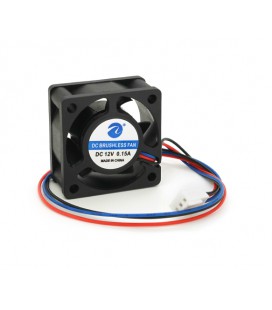 Кулер корпусний Merlion 4020, 40x40x20mm, 12V/0.15A, RPM 1500±15%, 3-pin, Black, OEM