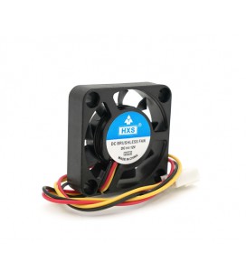 Кулер корпусный Merlion 4010, 40x40x10mm, 12V/0.09A, RPM 1500±15%, 3-pin, Black, OEM