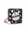 Кулер корпусный Caizhu-Fan 4010, 40x40x10mm, 12V/0.05A, RPM 6500±10%, 2-pin, Black, OEM