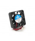 Кулер корпусный Merlion FAN MOTOR 4010, 40x40x10mm, 12V/0.09A, RPM 1500±10%, 2-pin, Black, OEM