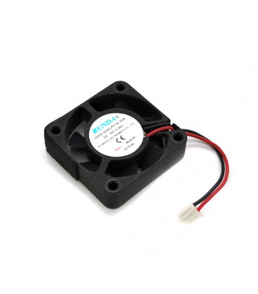 Кулер корпусный Merlion FAN MOTOR 4010, 40x40x10mm, 12V/0.05A, RPM 6500±10%, 2-pin, Black, OEM