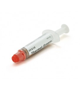 Паста термопроводная HY-610 1g, шприц, Gold, &gt,3,05W/m-K, &lt,0.073°C-in²/W, -30°≈280°, Вязкость -1K cPs, OEM Q50