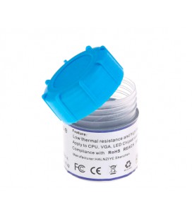 Паста термопроводная HY-510 15g, банка, Grey, &gt,1,93W/m-K, &lt,0.225°C-in²/W, -30°≈280°, OEM Q40