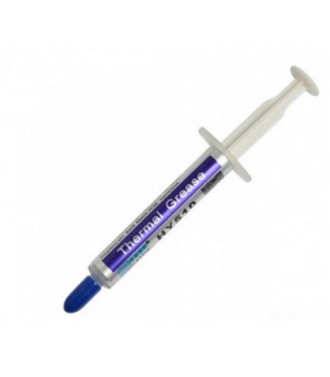 Паста термопроводная HY-510 2g, шприц, Grey, &gt,1,93W/m-K, &lt,0.225°C-in²/W, -30°≈300°, OEM Q40