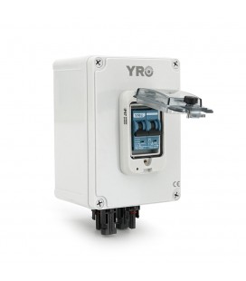 Вимикач навантаження постійного струму для сонячних систем YR1-1, 550V, 32A, IP66, підключення знизу