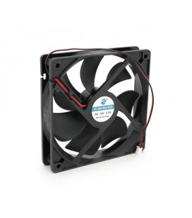 Кулер корпусный Merlion EZF 12025, 120x120x25mm, RPM 1100±10%, 12V/0.3A, 2-pin, Black, OEM