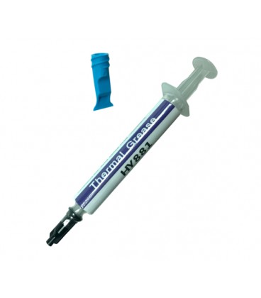 Паста термопроводная HY-881 2g, шприц, Grey, &gt,5,6W/m-K, &lt,0.004°C-in²/W, -50°≈340°, + лопатка, Blister Q50