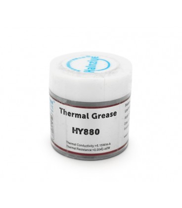 Паста термопроводная HY-880 15g, банка, Grey, &gt,5,15W/m-K, &lt,0.004°C-in²/W, -30°≈340°, Блистер Q50