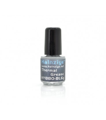 Паста термопроводная HY-880 6g, бутылка, Grey, &gt,5,15W/m-K, &lt,0.004°C-in²/W, -30°≈340°, BOX Q40